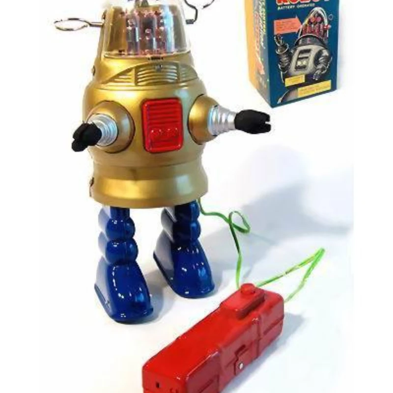 

TR2051 Electric Cylinder Robot Adult Collection Toys Creative Gift Iron Toys Wholesale