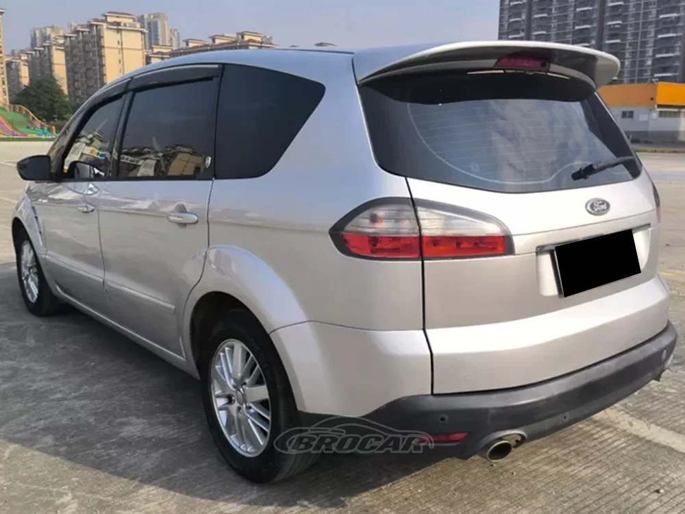 For Ford Smax Roof Spoiler 2006 - 2013 High Quality ABS Plastic Unpainted DIY Color Rear Spoiler S-max Trunk Boot Wing Spoiler