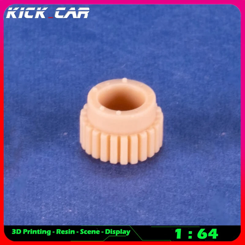 Kickcar 1/64 Gear Wheel Model Car Diorama Uncolored Resin Garage Scene Repair Tools Decoration Simulation Scene Toy