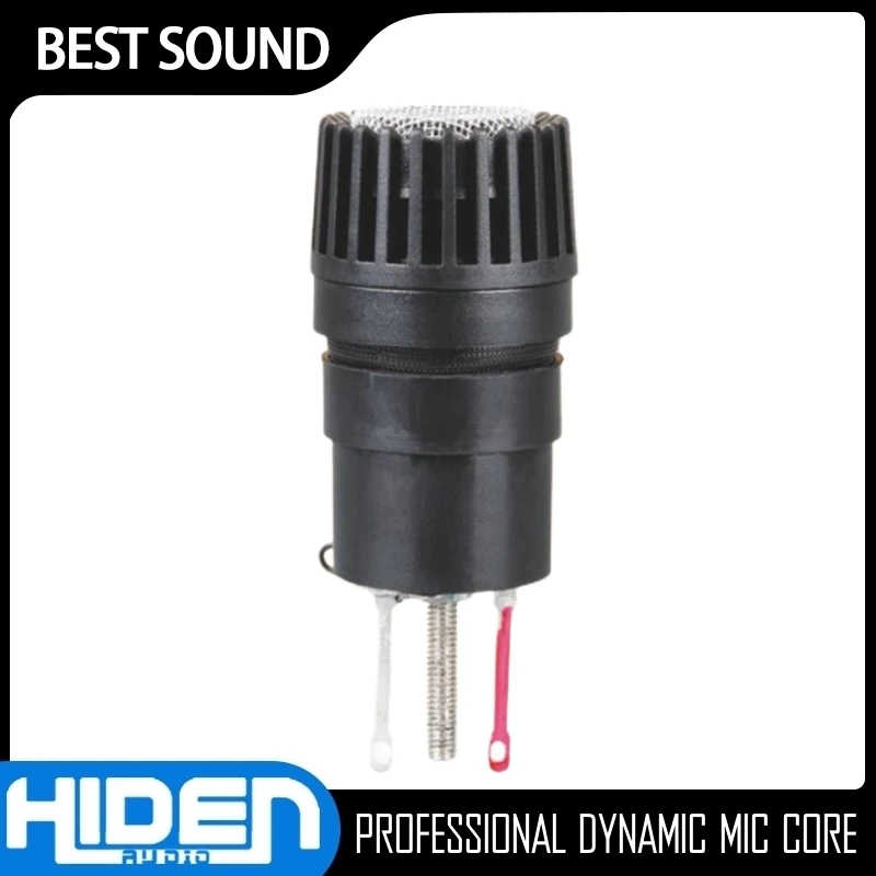 Heart-Shaped Dynamic Voice Regulator Microphone Core Capsule Cartridge Replacement Wired Microphone Core