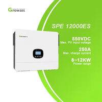 Original Factory Growatt Solar Inverters Spe12000es Off Grid Tied Power Inverters Parallel Max 108kw
