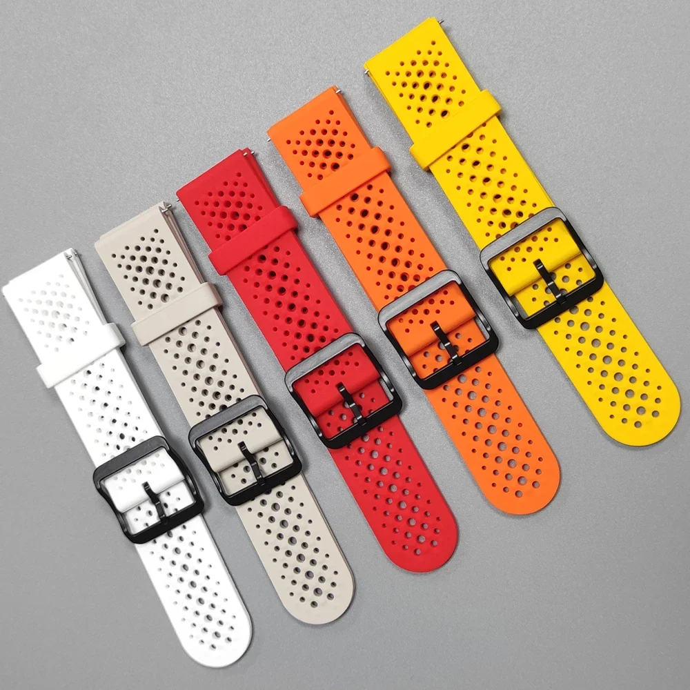 تنفس الفرقة 22 مللي متر ل Garmin Forerunner 570 265 Venu 3 سيليكون الرياضة أساور ل Amazfit هواوي سامسونج غالاكسي حزام ساعة اليد