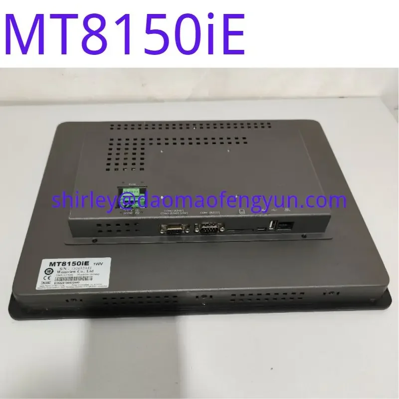 Placa de tela sensível ao toque Weilentong MT6071iE usada interface homem-máquina de controle industrial de 7 polegadas