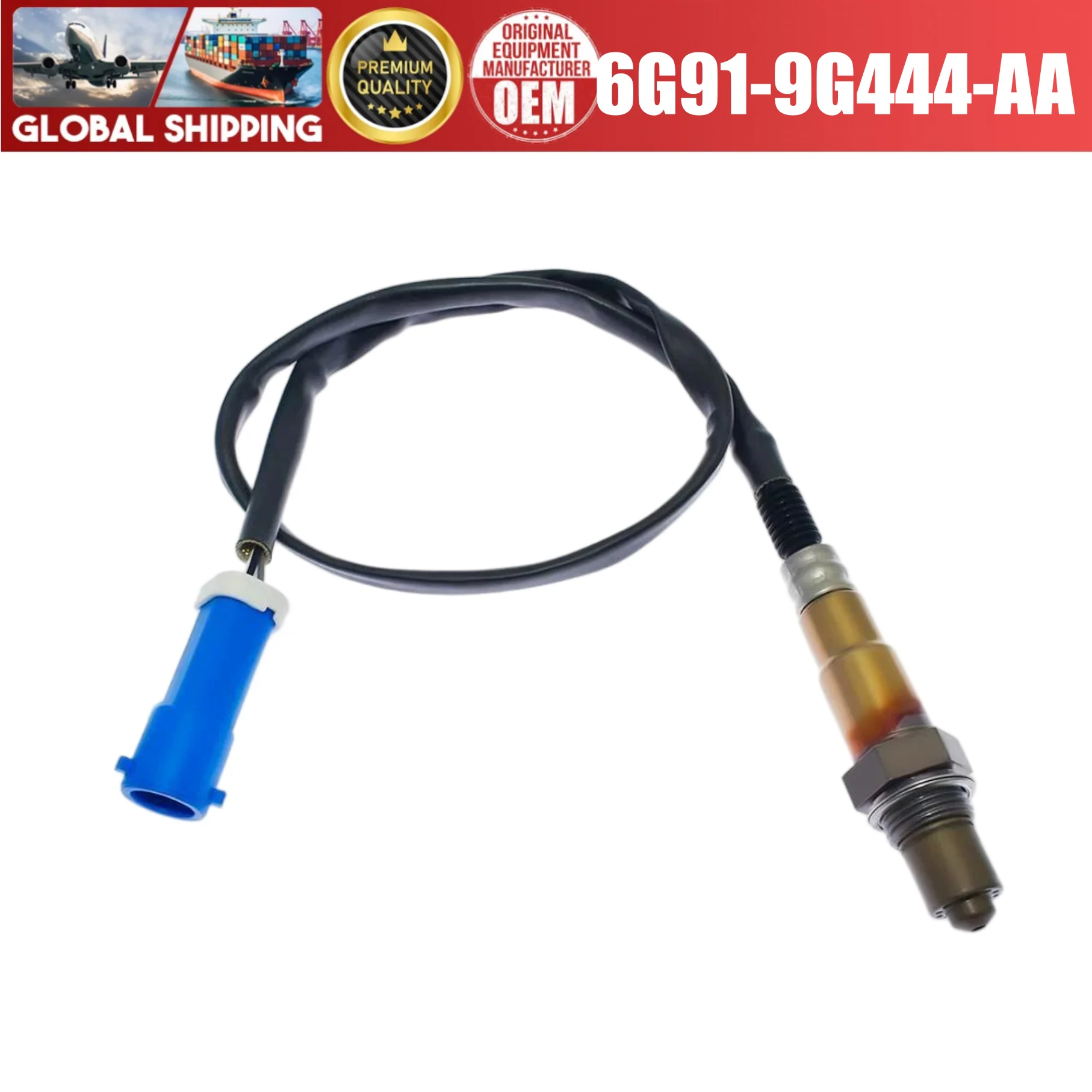 Sensor de oxígeno trasero 6G91-9G444-AA para FORD FOCUS, VOLVO S40, FORD FOCUS II, VOLVO C30