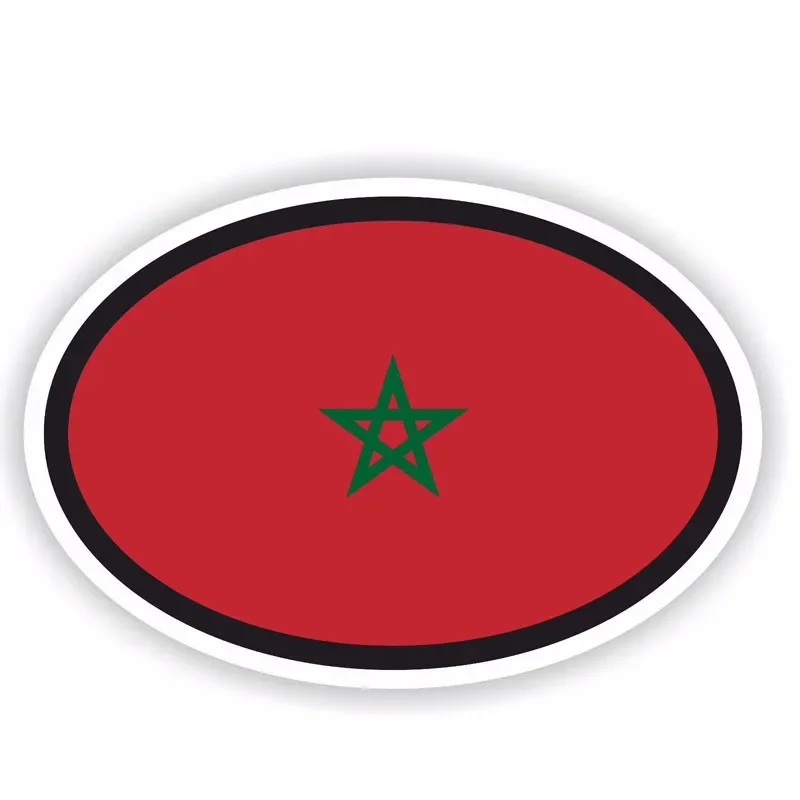 

Car Body Decal MOROCCO Flag Accessories Creative Car Sticker
