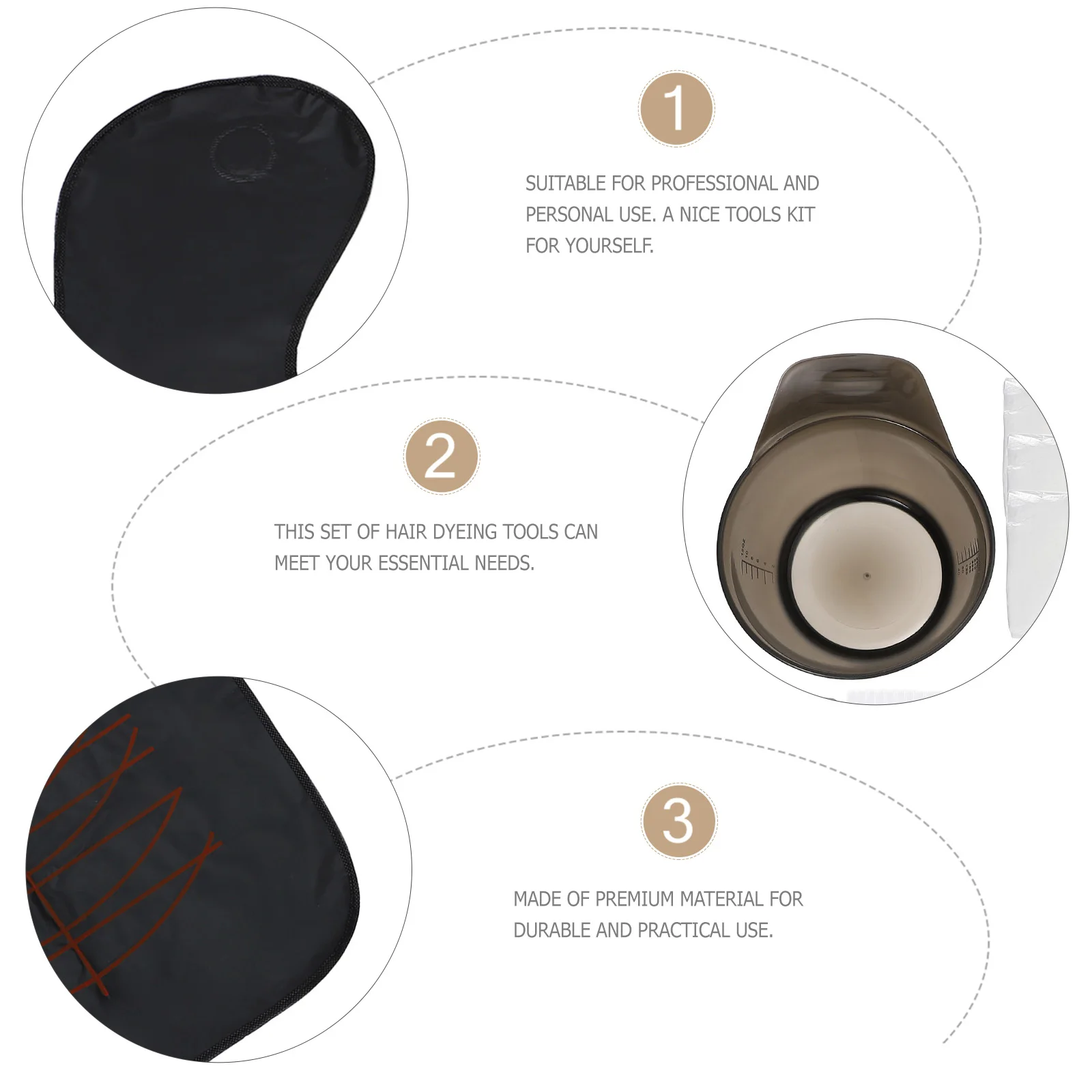 

Набор инструментов для окрашивания волос, одноразовая шаль, чаша для окраски с запеченным маслом, расческа, щетки для дома, профессиональный личный уход за волосами, укладка