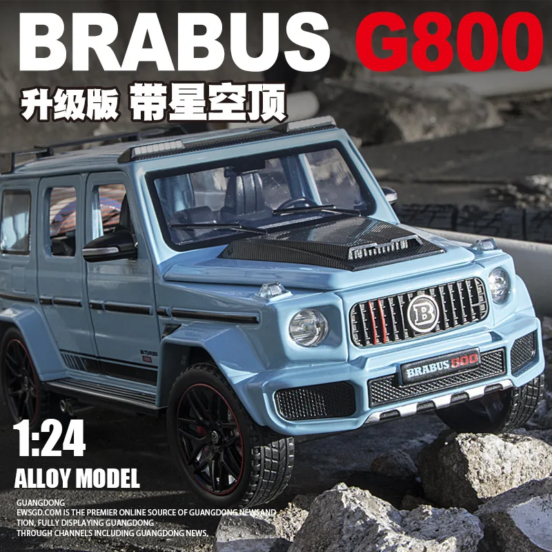 Diecast Car Toys 1:24 Scale G800 Alloy Car Model Diecast Off Road Vehicles Children\'s Mini Car Toys Gift Collection Miniauto