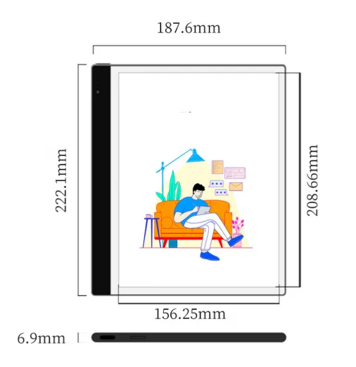 

Электронная книга inkNote Color +, 10,3 дюйма, 6 + 128 ГБ, 4G SIM