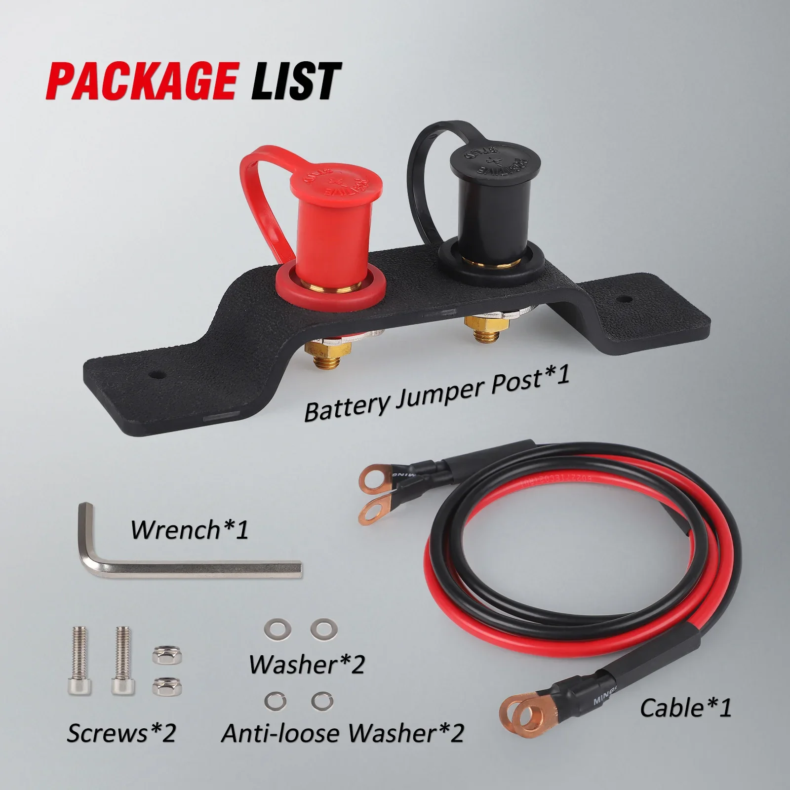 

Стойка для зарядки автомобильного аккумулятора, комплект для перемещения аккумулятора, стойка для аккумулятора, стартер, дистанционные клеммы для аккумулятора, перемычка, новинка