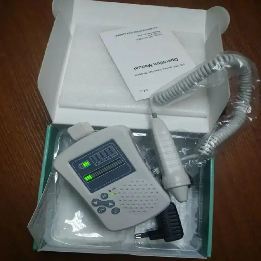 handheld vascular doppler /doppler vascular /ABI machine/blood flow rate detector