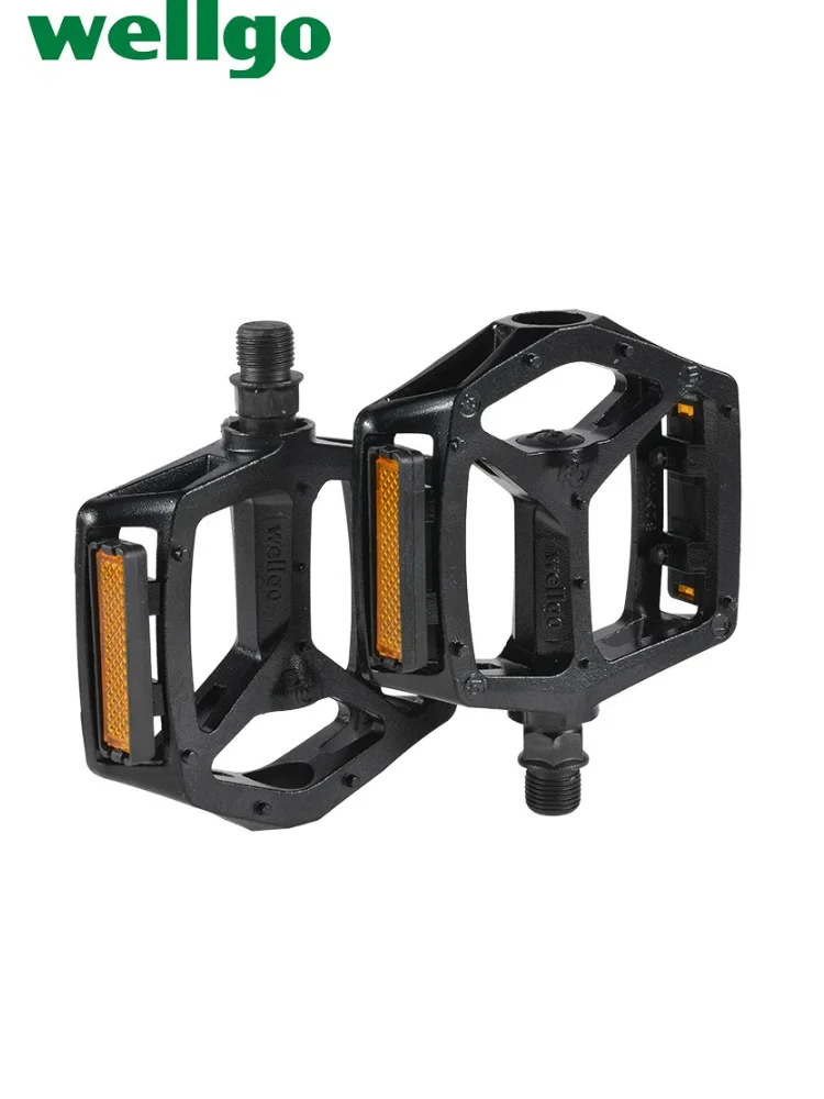 AliExpress NONE Wellgo B249 DU MTB Bike Bearing Lightweight Aluminum Alloy Pedals Ultralight Mountain Bike Bicycle Genuine Bicycle Pedal