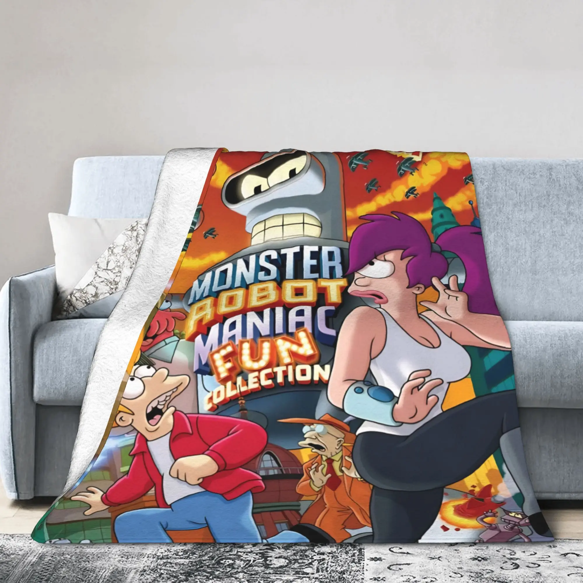 

Комфортное фуурмированное одеяло с героями мультфильмов и комиксов, декоративные пледы для дивана и одеяла, легкий плюшевый коралловый флис для спальни