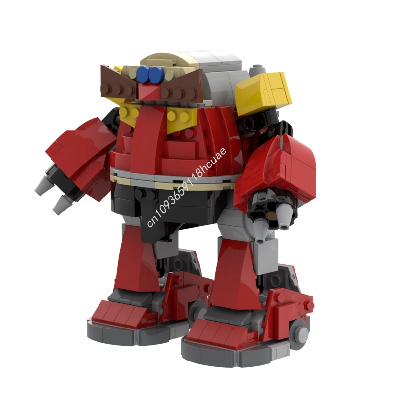 

440 шт. MOC яйцо смерти робот высокоскоростной ежик строительные блоки образовательные STEAM обучение рождественская игрушка подарочный коллектор