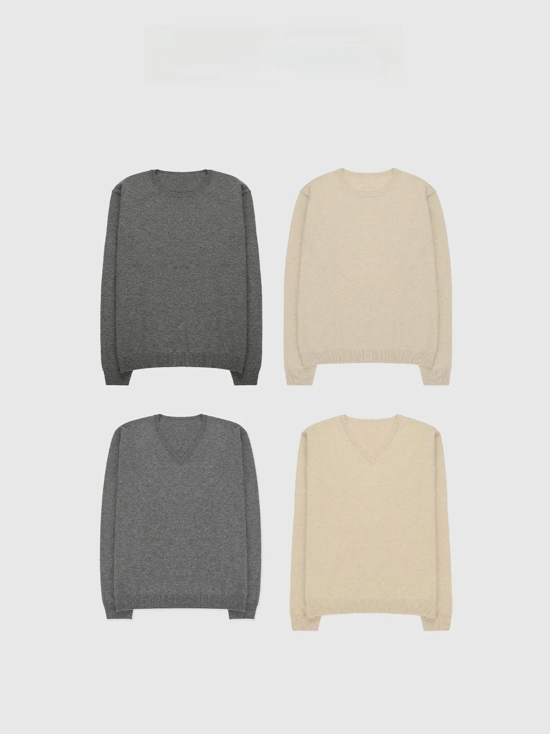 

Tang Jialing Sister Serene Luxury Series Yunnan RW Sle V-ne Camere Knitted Sweater BFFAB025HK Women's Faion