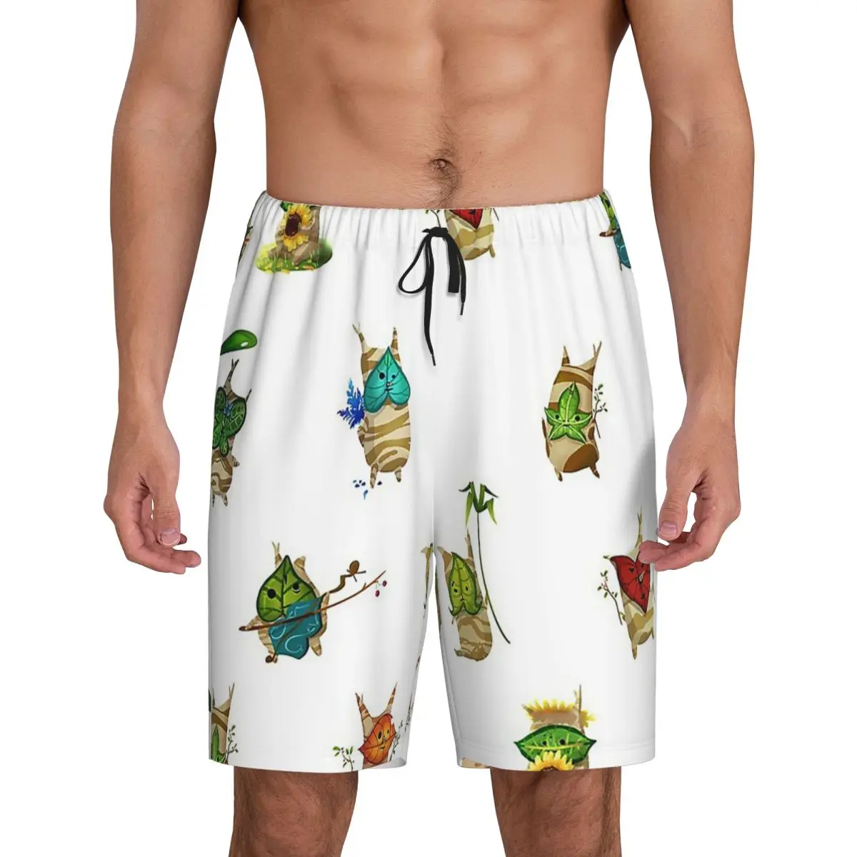 

Кастомный Яххата! Короткие пижамные штаны Koroks для мужчин, домашняя одежда, шорты для сна, пижамные штаны