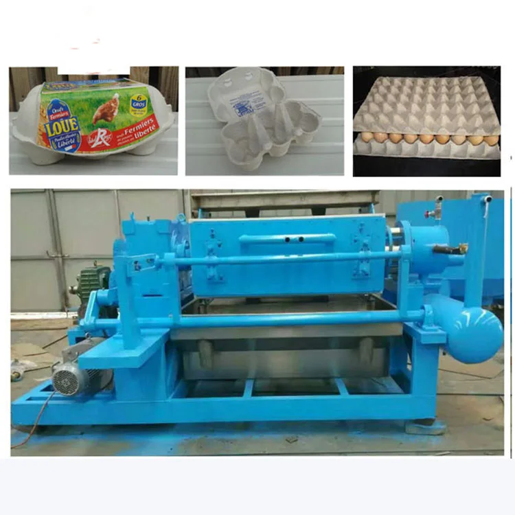 Customized Fully Automatic Egg Waste Paper Recycle Used Tray Making Machine Egg Tray Production Line