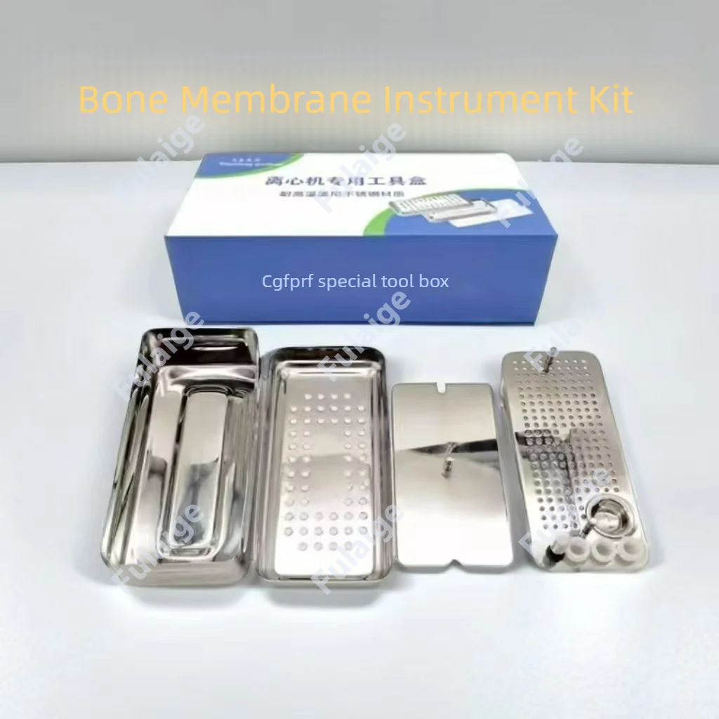 Dental PRF& CGF Box PRP Centrifuge Pressure Tool Surgical Bone Membrane Kit DentistryLab Instrument Implant Plate StainlessSteel