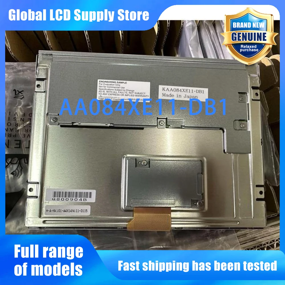 AA084XE11-DB1 8.4 inch 1024*768 LCD Screen Display Panel Replacement for Industrial Control Tablet Car Navigation Display