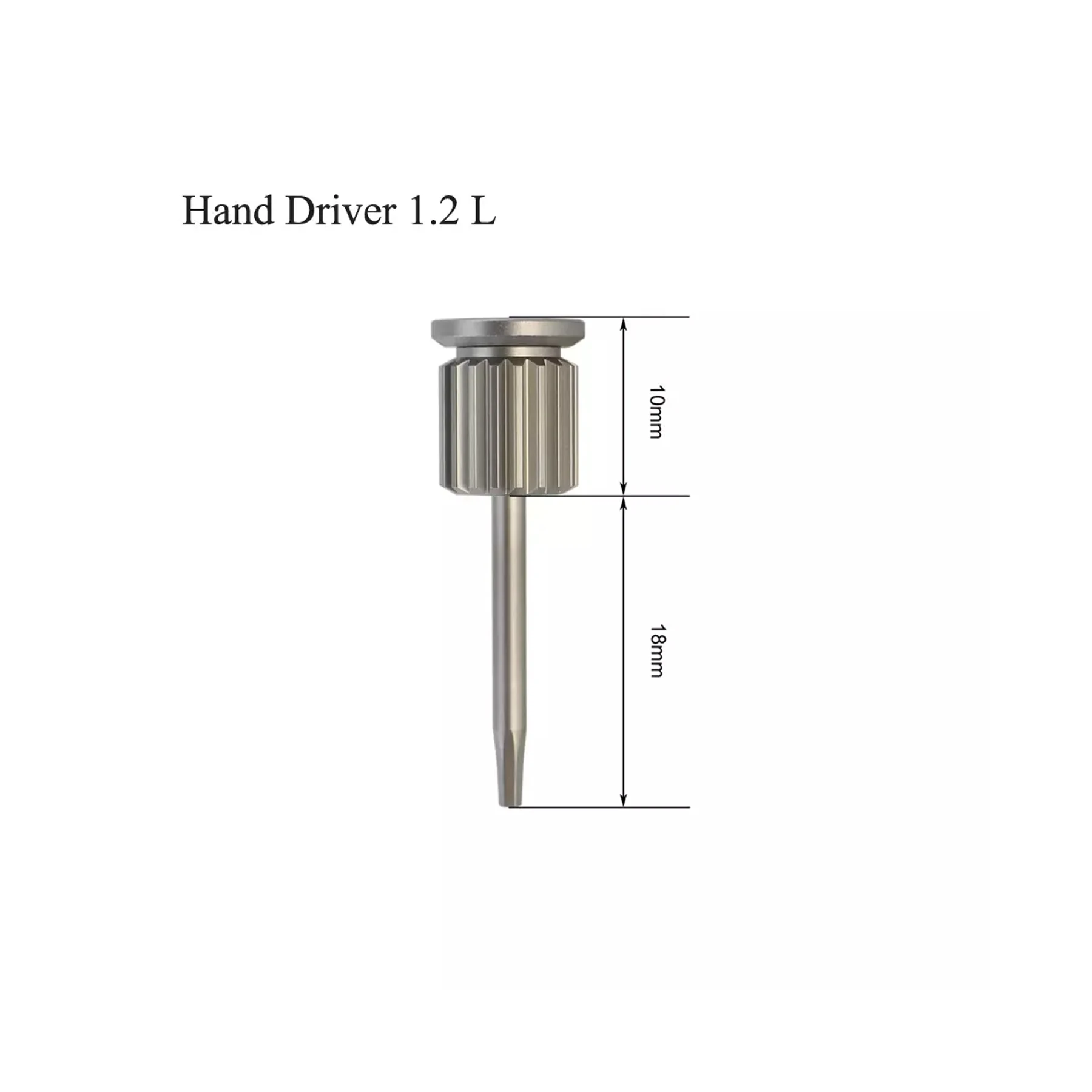 ทันตกรรมรากฟันเทียม Hex 1.2 มม. ไขควงมือ fit Hiossen Manual สั้นยาว