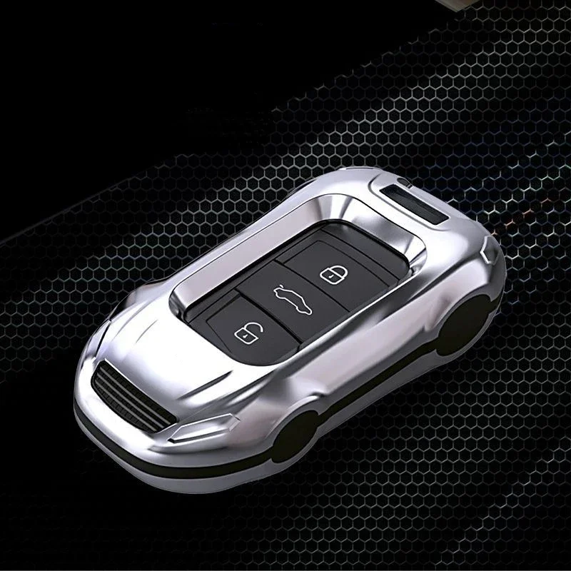 

For Volkswagen Magotan Touran Tiguan Bora CC ABS Car Key Protection Shell Cartoon Smart Remote Key Cover Car Accessories