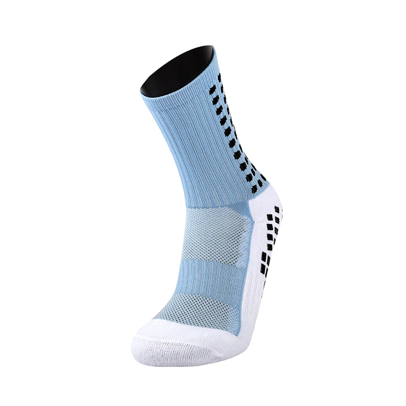 New Football Socks Anti Slip Soccer Socks Men Sports Socks Good Quality Cotton Calcetines The Same Type As The Trusox