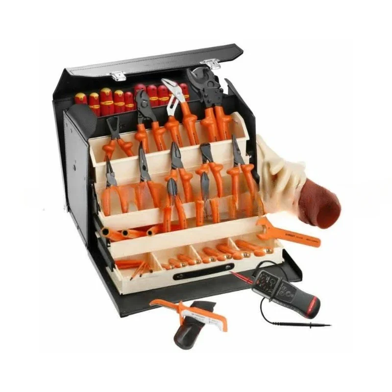 42-Piece 1000V insulation tool set, electrical installation tool set 2184C. VSE