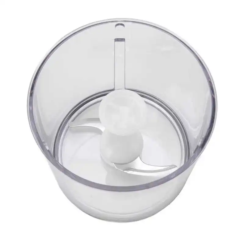 4 In 1 Multifunctional Hand เครื่องปั่นผสมอาหารสแตนเลส700Ml ถ้วยผสม500Ml เนื้อชาม US Plug 110V