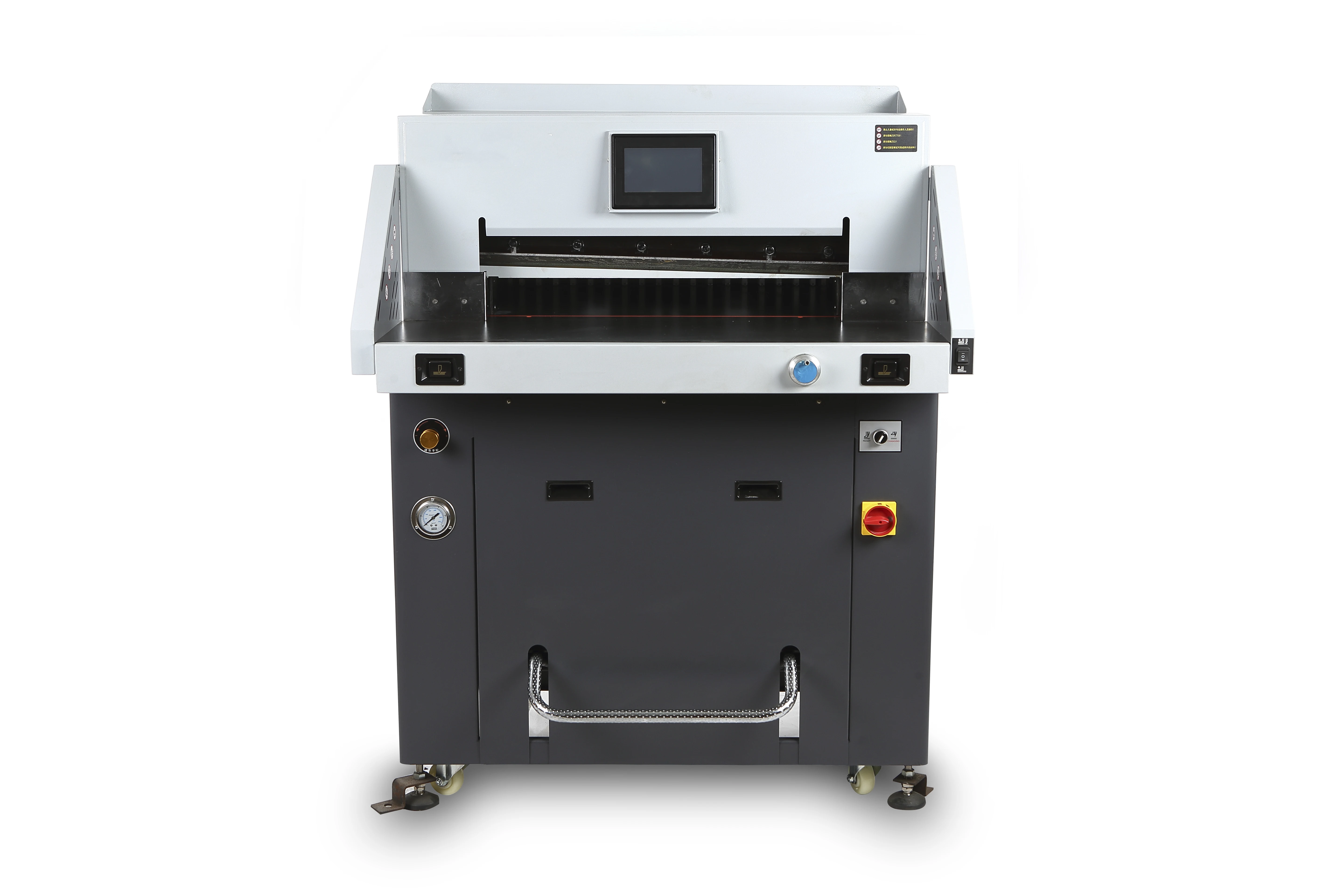 QK-H720RT Taglierina per carta perfetta idraulica ad alta velocità Guillotina da 720 mm con tavolino e pompa d'aria CE