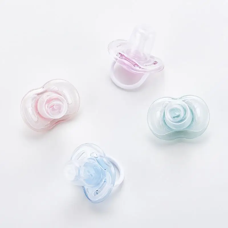 Newborn Baby Soft Silicone Pacifier Nipple Soother Children Care Supplies