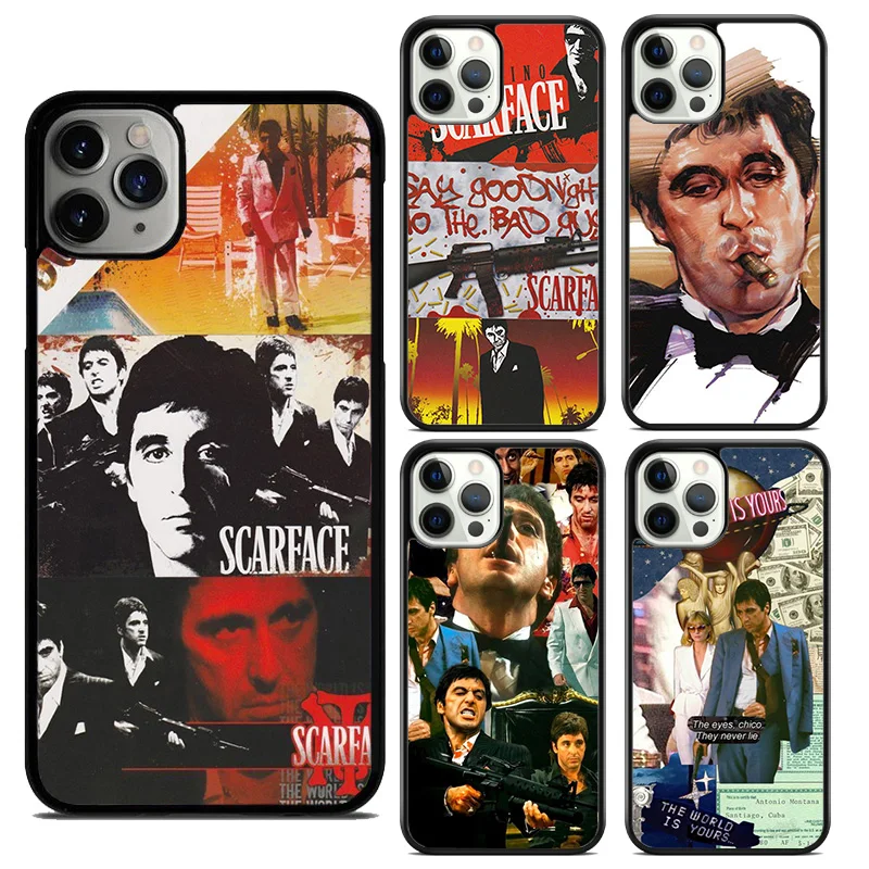 Scarface 1983 film Al Pacino Phone Case For iPhone 16 15 SE2020 14 Max 7 8 Plus 11 12 13 Pro Max Mini Phone Cover Fundas