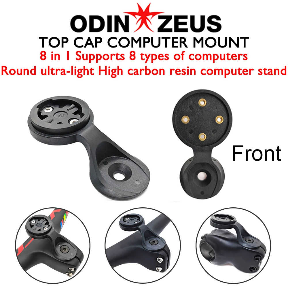 

ODINZEUS bicycle computer mount for all handlebars or stems with a round top cover of 28.6mm.bicycle accessories