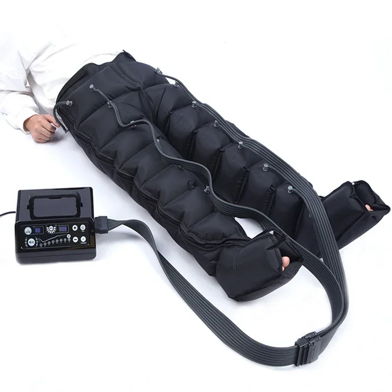 8 chamber Leg massager Air Promote bloo Relaxrehabilitation   air compression therapy system  recovery boots