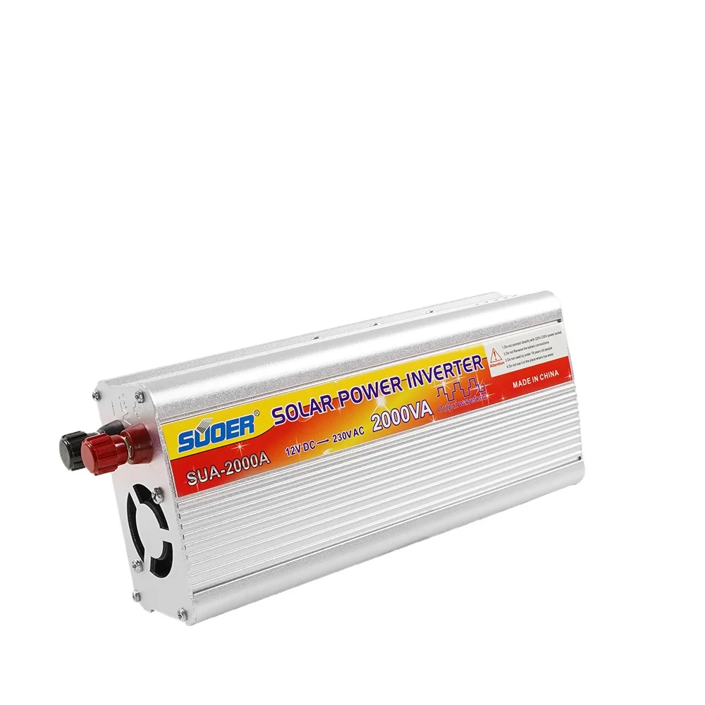 

Suoer SUA-2000A 12V Solar Inverter 2000 Watts Inverter