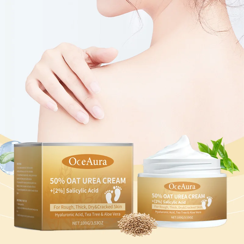 

Oatmeal Urea Skin Cream - 100g Deep Moisturizing, Strengthen Skin Barrier Relieve Dryness Discomfort Long-Lasting Hydration Care