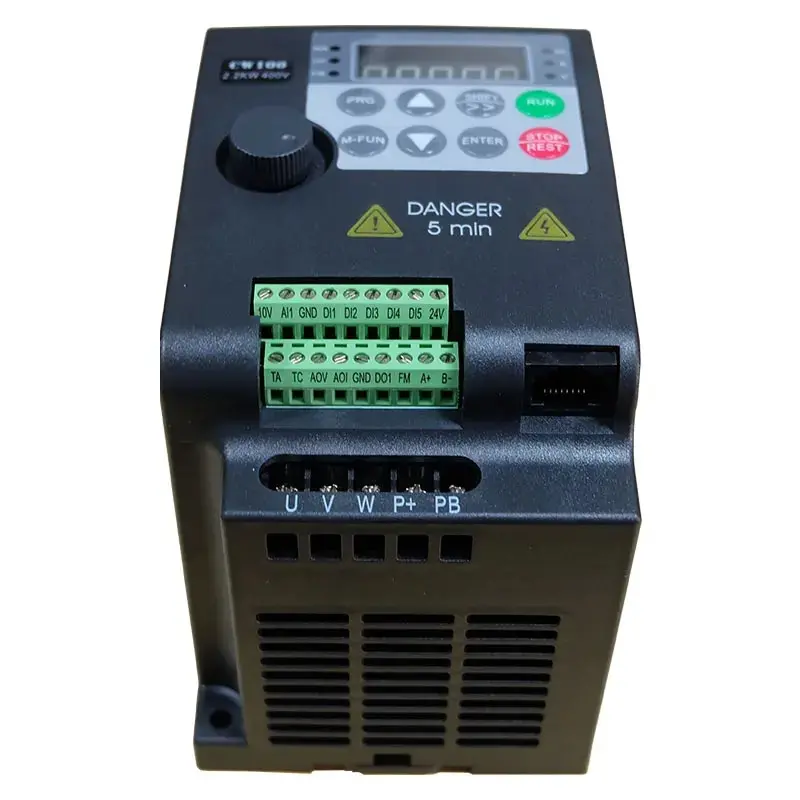 220V 380V Economical VFD Vector Variable Frequency Drive Converter Variator Inverter 0.75/1.5/2.2/4/5.5KW Motor Speed Controller