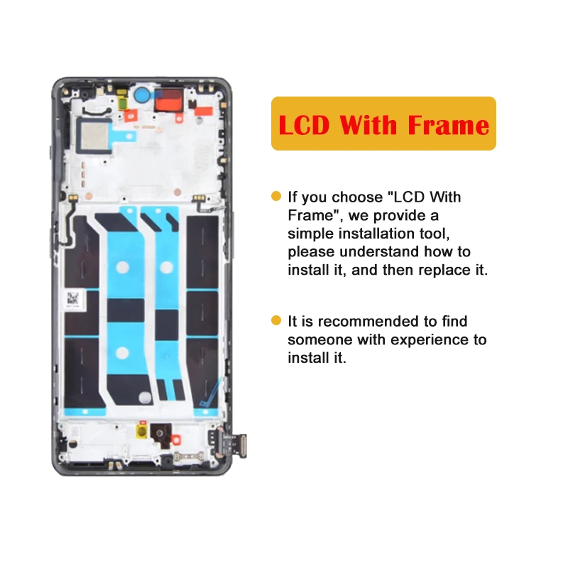 Original For OnePlus 11R CPH2487 LCD Display Screen Touch Panel Digitizer For Oneplus Ace 2 PHK110 LCD Display