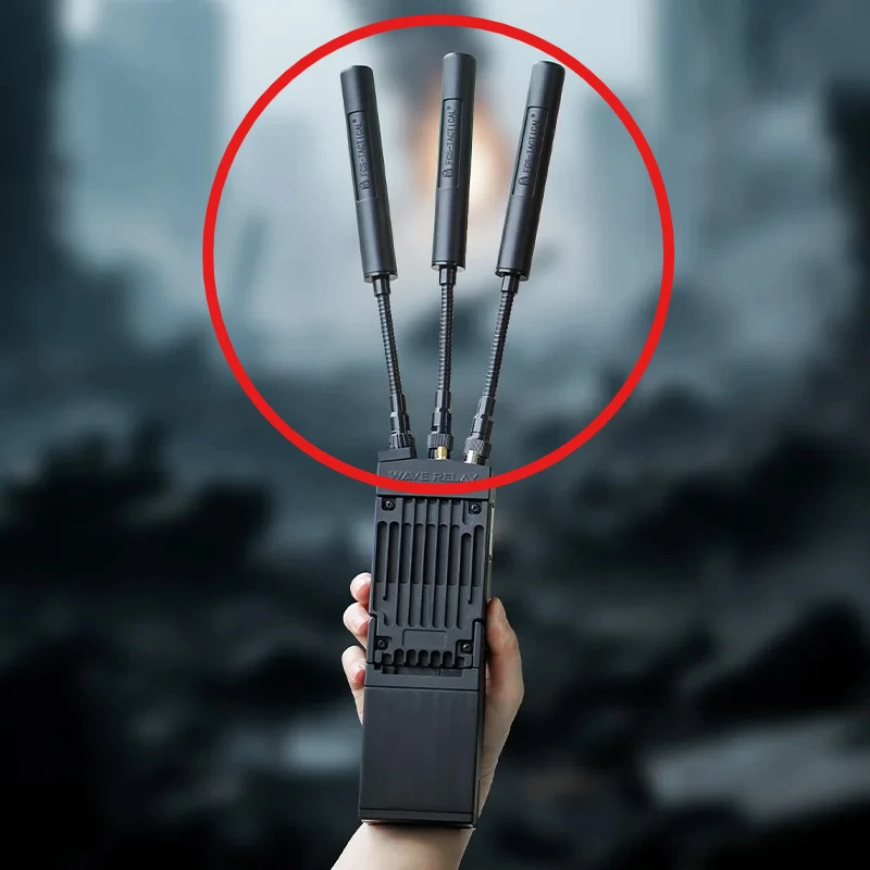 High Gain Goose Neck Antenna UHF for MPU5 PRC152 PRC148 Tactical Radio 3-Stick Communication Receiver Accessory