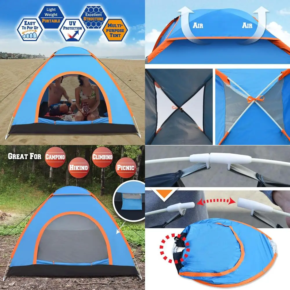 

Семейная палатка для кемпинга, походов и путешествий на 3-4 человека