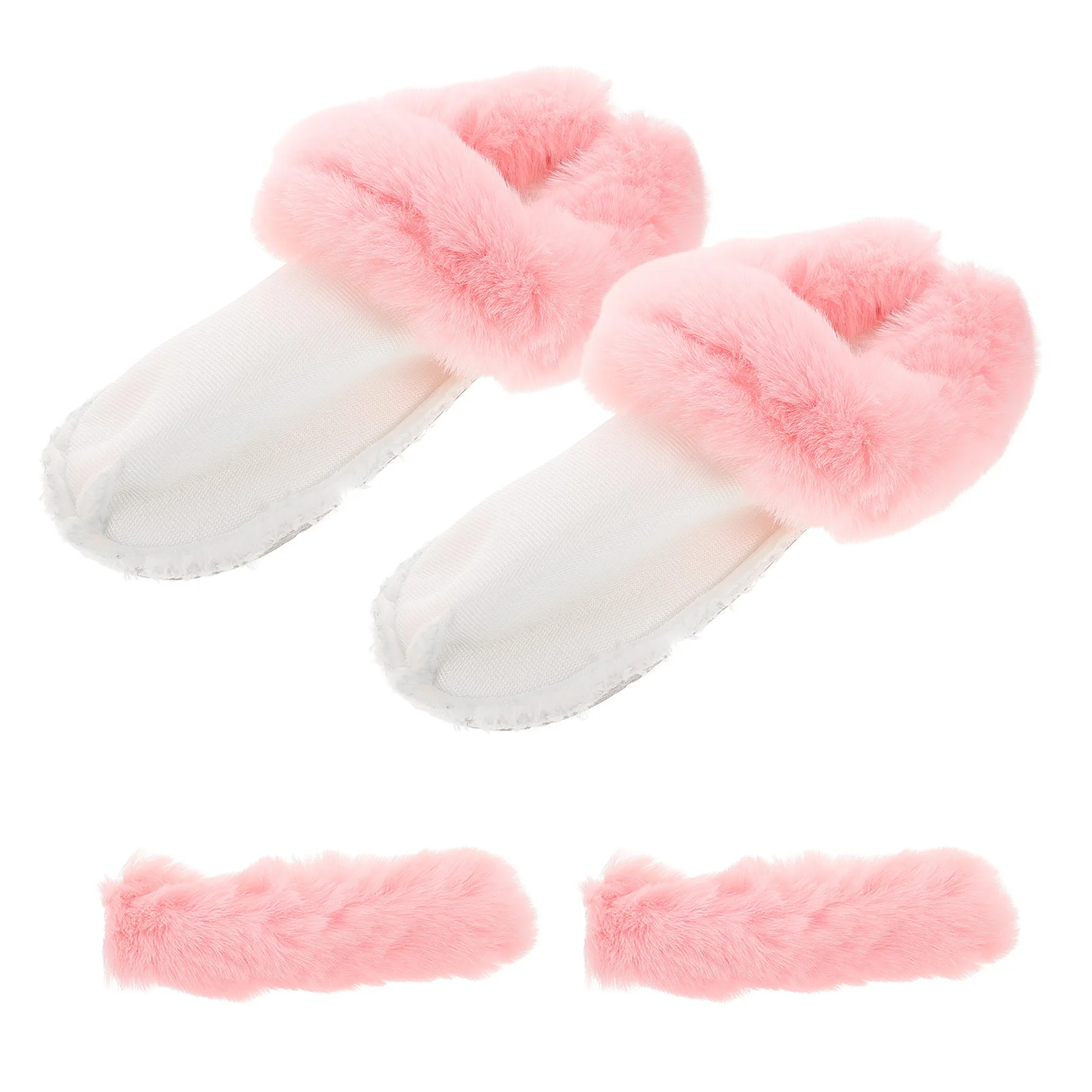 

1 set 1 Set Warm Winter Detachable Liners Shoe Hole Women Hole Inserts Adult Inserts Slipper Insoles Replacement Shoes