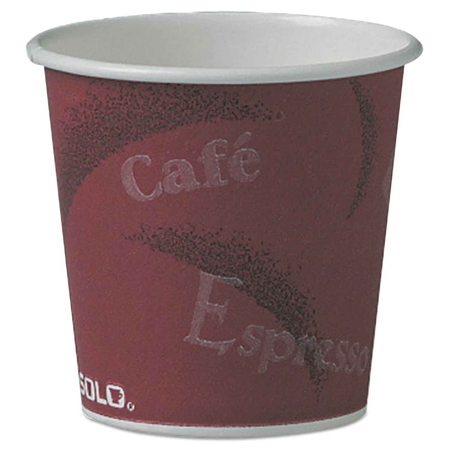 

374SI-0041 4 oz Bistro SSP Paper Hot Cup (Case of 1000)