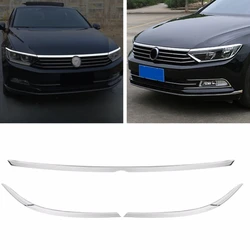 For Volkswagen VW Passat B8 2017-2022 Exterior Accessories Front Hood Bumper Lid Bonnet Grille Panel Headlights Eyebrow Cover