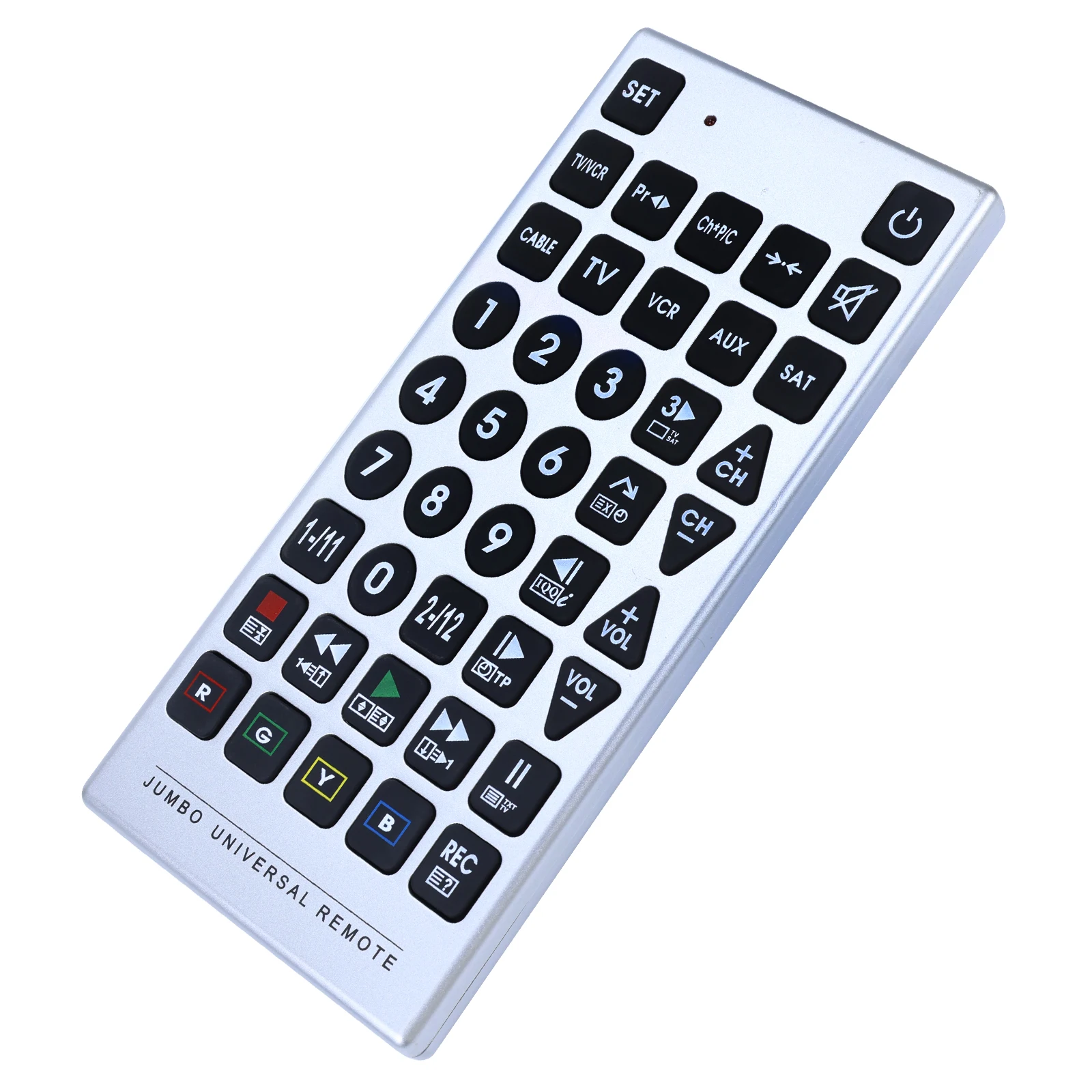 universal remote Control with Large Comfortable Buttons for TV VCR DVD TV/DVD SAT AUX combo SAMSUNG LG PHYLIPS SONY SHARP