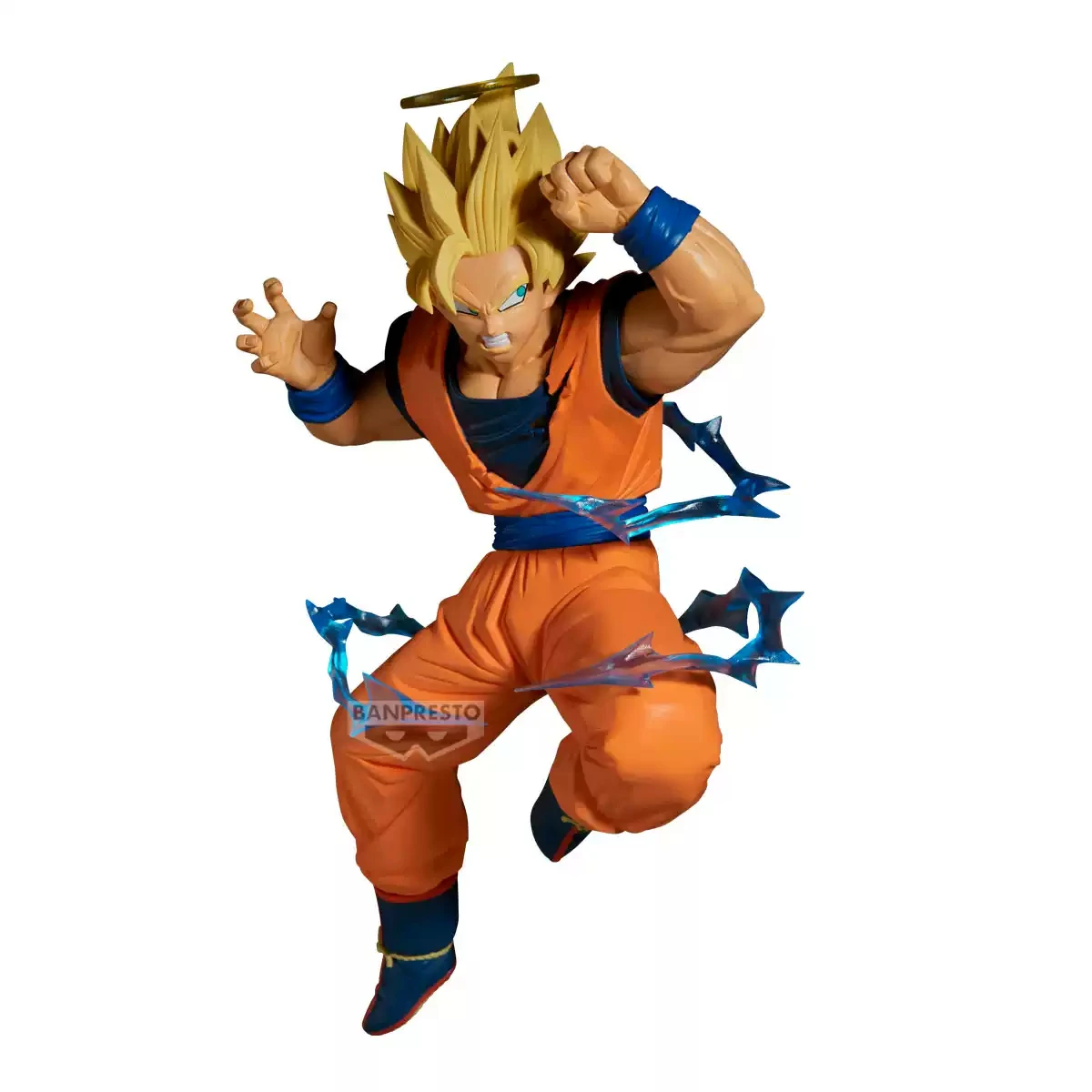 Original BANDAI BANPRESTO Dragon Ball Z Son Goku Super Saiyan PVC Anime Figures Action Figure ของเล่น