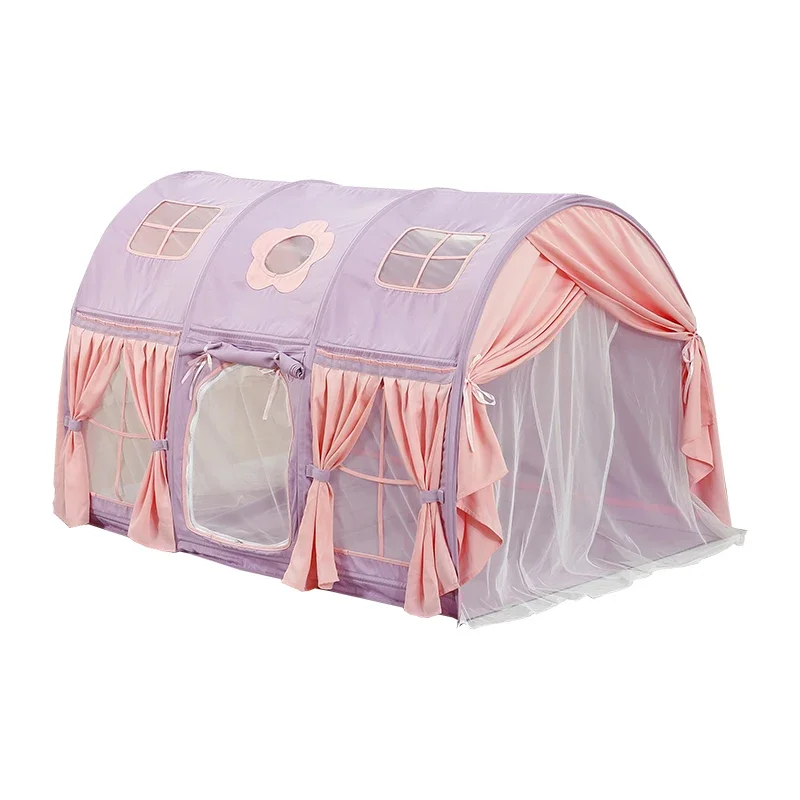 New model kids bed tent bed mantle bunk bed bunk  canopy boys and girls small tent can be customized pure cotton