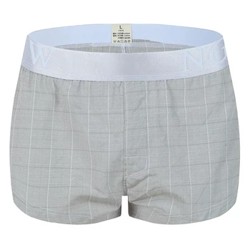 الرجال القطن الملاكمين السراويل فضفاضة متعدد الألوان الذكور منقوشة الملابس الداخلية Homewear مريحة السهم السراويل