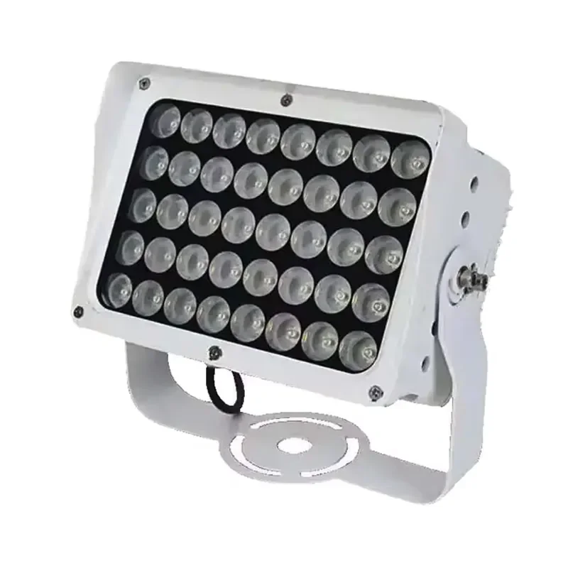 20 weatherproof white LED flash CCTV lights Aluminum housing IP65 protection Road monitoring LED filling light array