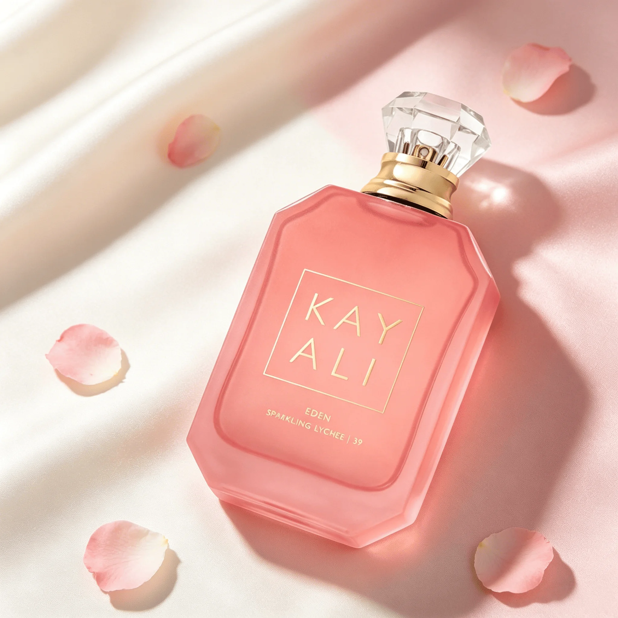 Kayali Eden Sparkling Lychee 39 Eau de Parfum Vaporisateur pour Femme Edp 3.4Oz/100Ml - Parfum Longue Durée, Idéal pour Anniversaire, Bureau, Cadeau, Usage Quotidien