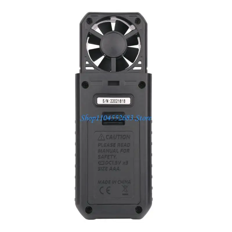 

Y6GD Mini Handheld Anemometer Digital Wind Anemometers Speed Detection Measurement Temperature Tester for Outdoor Activities