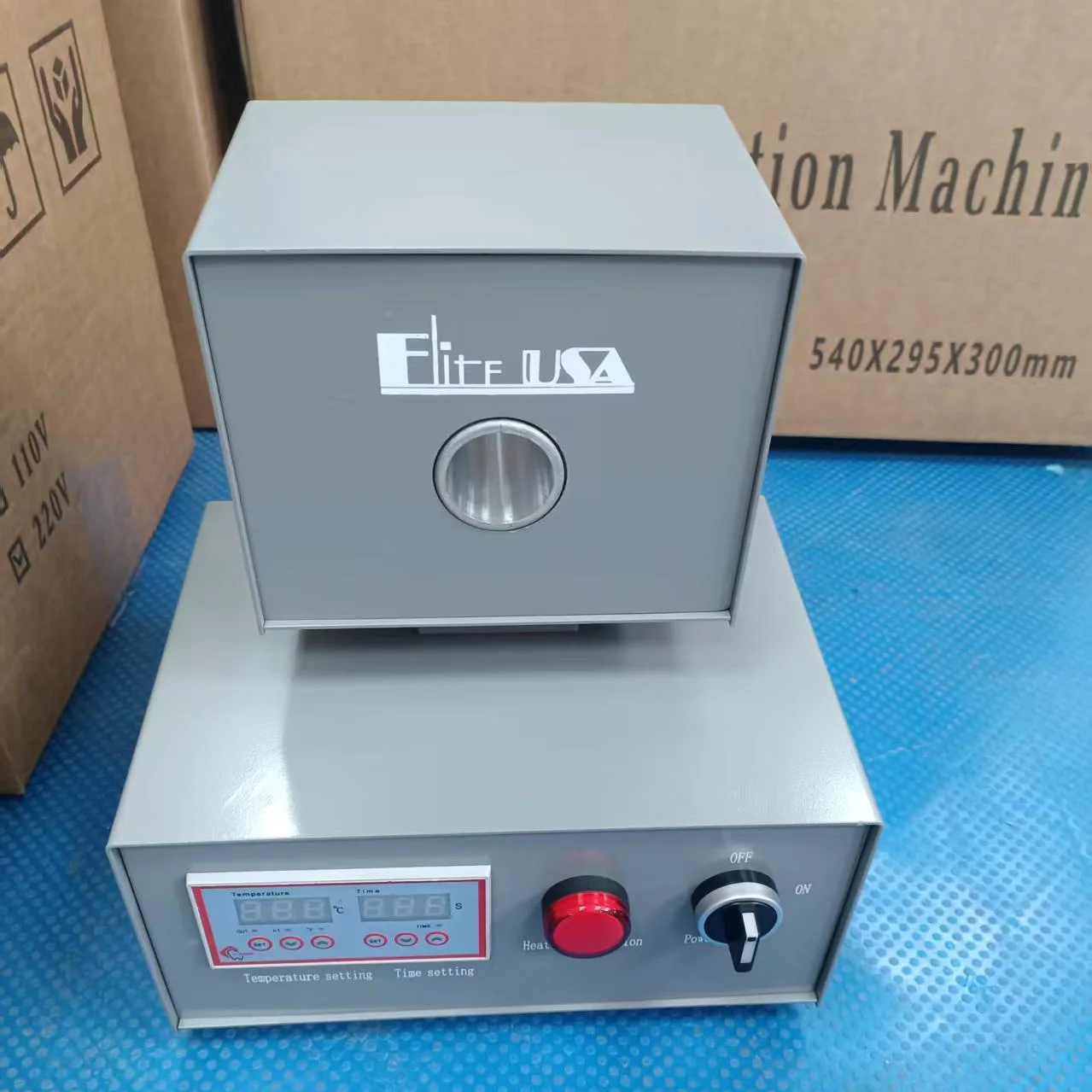 Dental Lab Oven Heating Furnace for Denture Valplast Flexible Injection Machine