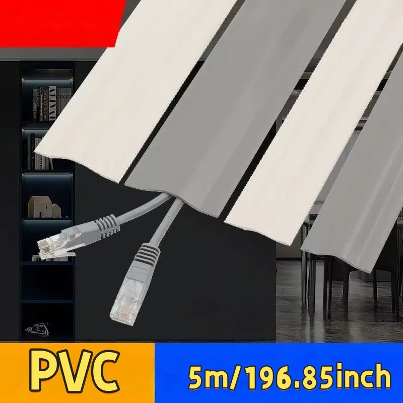 1 Rolle Kabelversteck, TV-Kabelversteck, Wand-Set, Wandkabel, Concealer, Kabelabdeckung, Wandkabelmanagement, Kabelabdeckungen für die Wandmontage